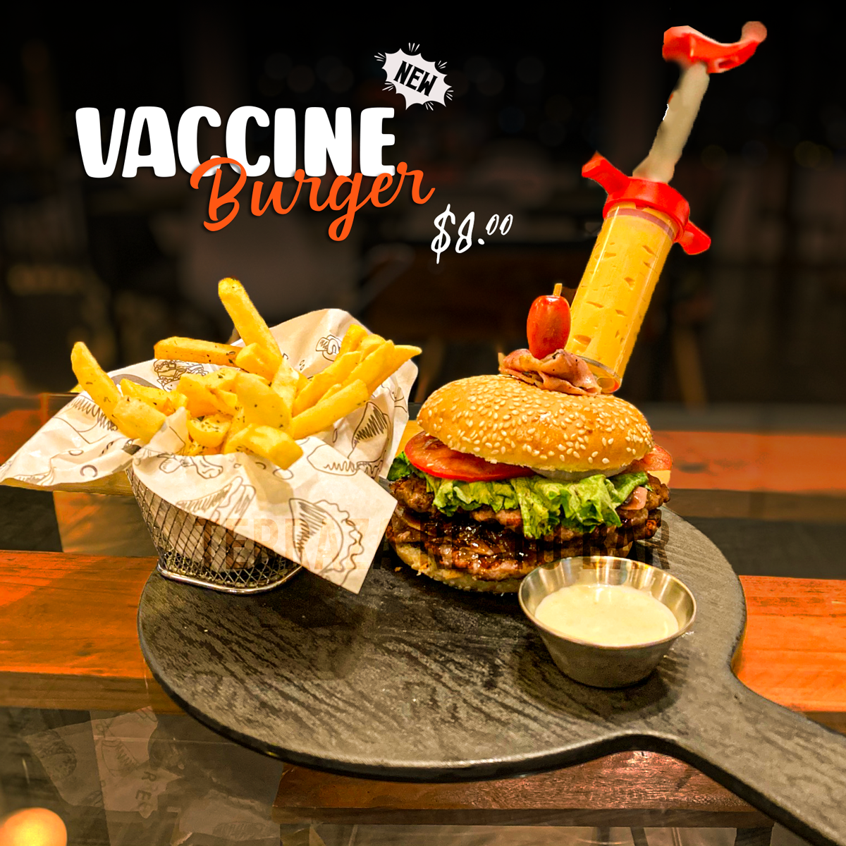 Vaccine Burger